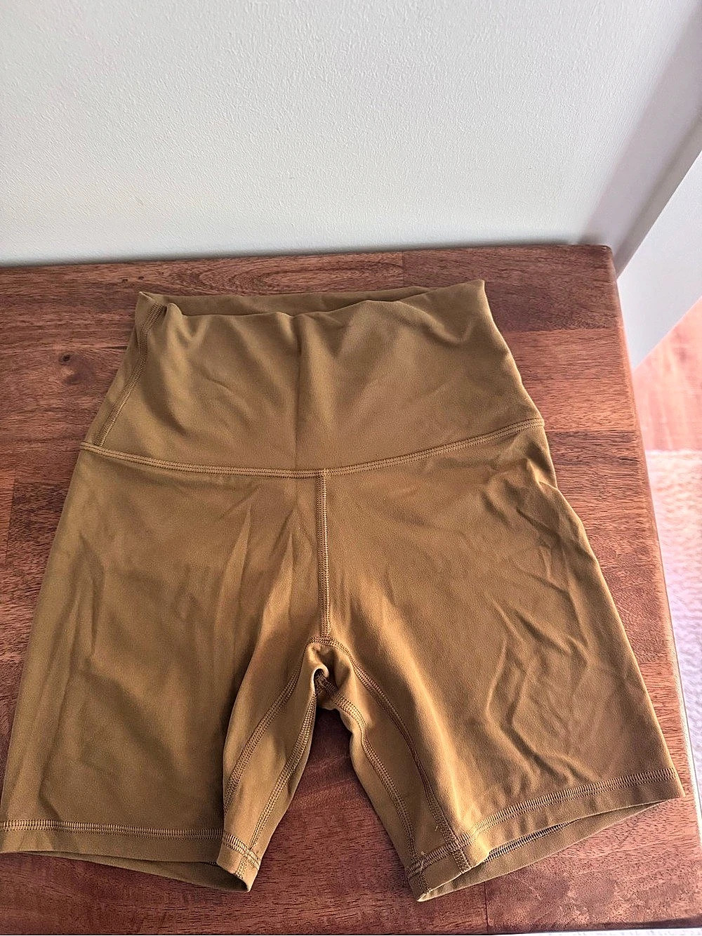 lululemon Align High-Rise Short 6" Bike Shorts in Allspice size 4
